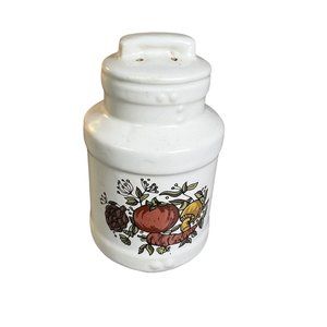 VINTAGE 70's McCoy Pottery Vegetable Salt OR Pepper Shaker